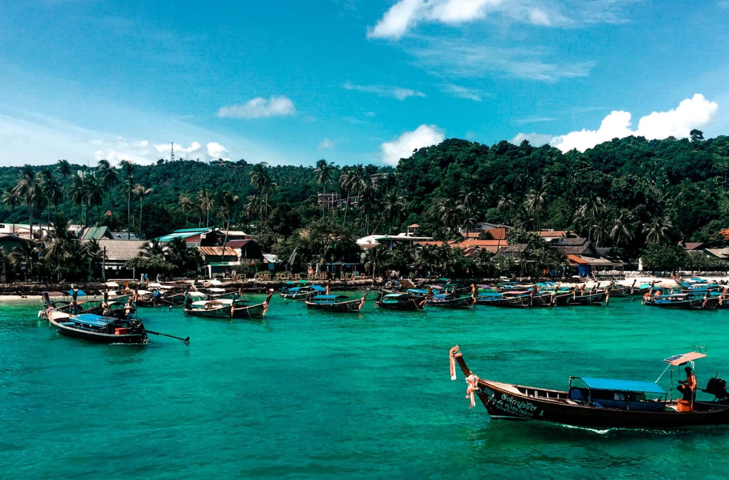 Sea View of Koh Phi Phi Island in Thailand